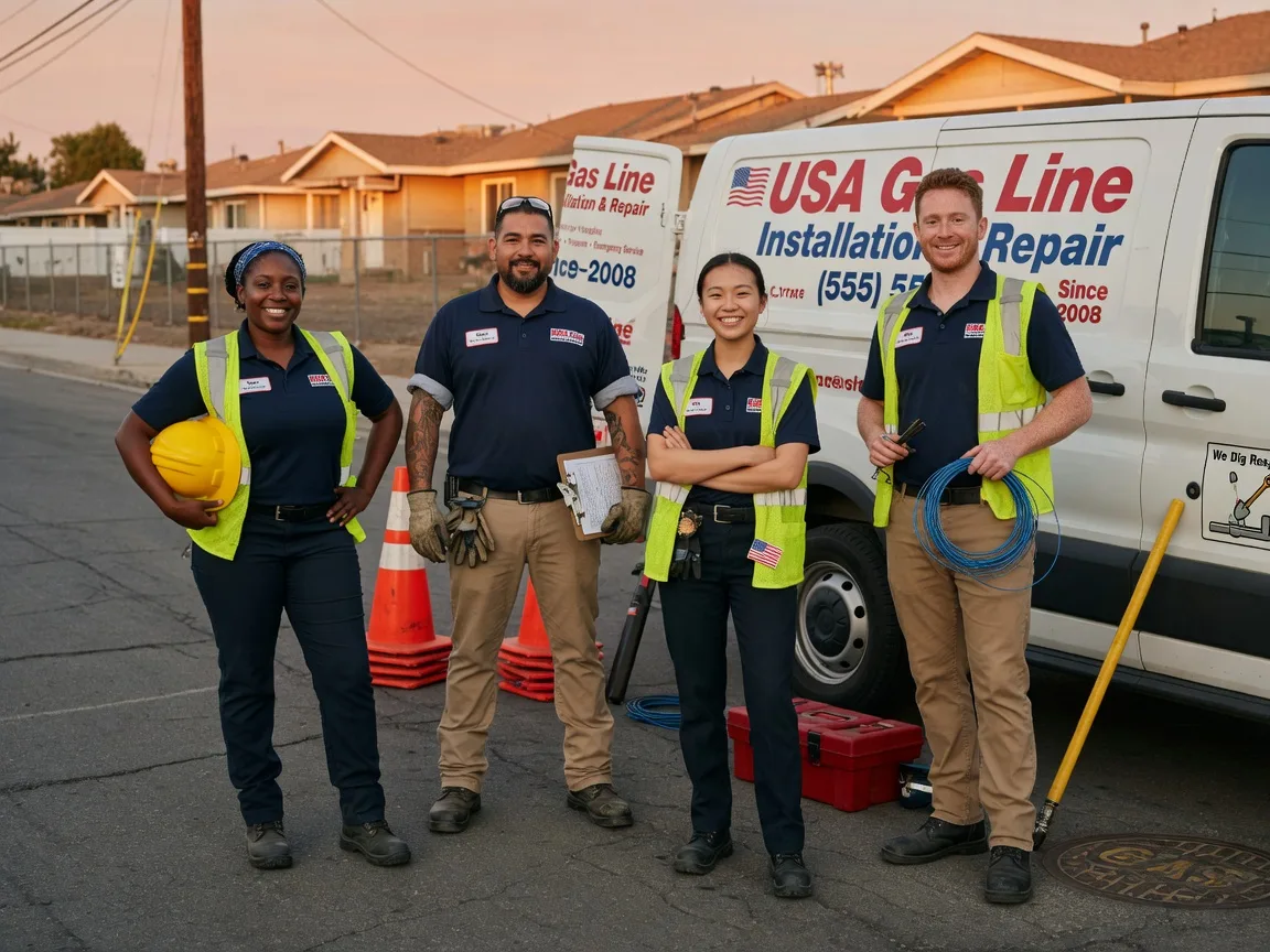 Gas Line Installation company in Wheatland, ND